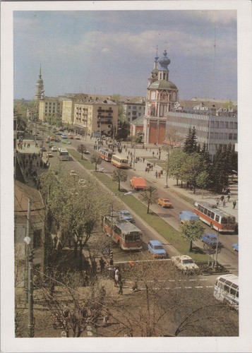 Kaluga kirov street - street, 1989